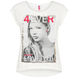T-shirt for girls Reporter Young 141-40G-55-200 white, 152