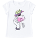 T-shirt for girls Wojcik Kolekcja Perfum white, 104