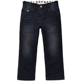 Boy's Corduroy Trousers Wojcik "Szlaki Do Natury" Blue, 98