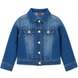 Girl's Denim Jacket Wojcik "Dziewczyna w Stylu Boho" Blue Jean Jacket with Rhinestones, 116