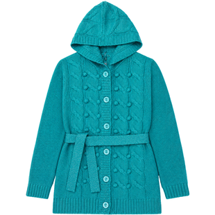 Светр для дівчинки Reporter Young 133-74G-14-420 зелений YRWG2013 фото