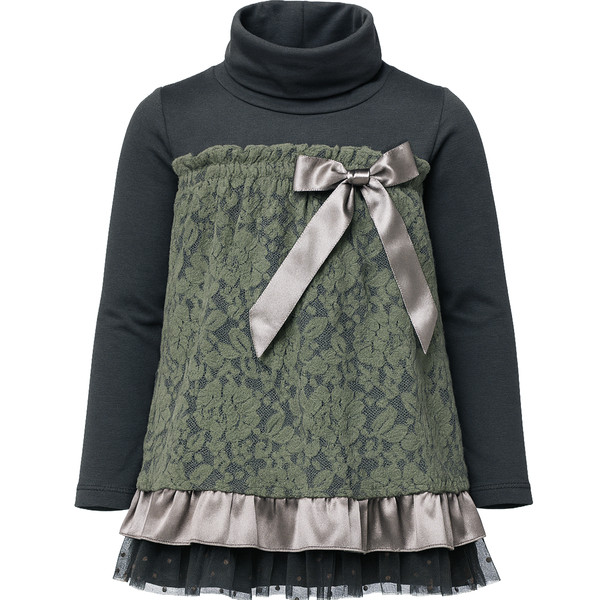 Girls&rsquo; leggings Wojcik Moj Klejnot grey striped, 110