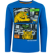 Teen Boy&rsquo;s Long Sleeve T-Shirt Reporter Young Blue 143-42B-36-472, 146