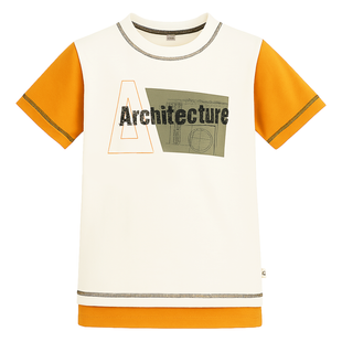 Футболка для хлопчика ММ Architekt 6 кремова ХЛ 92-152 фото
