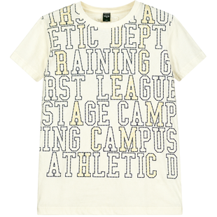 T-shirt for boy Wojcik Pierwszy Oboz white, 152