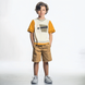 T-shirt for boy ММ Architekt 6 beige, 128