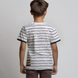 T-shirt for boy Wojcik Socialne Zoo 1 white stripe, 104