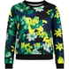 Girls&rsquo; sweatshirt Reporter Young flower print black 163-50G-45-100, 158
