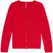 Teen girls&rsquo; cotton sweater Reporter Young raspberry, 146
