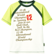 T-shirt for boy Wojcik Klub Golfa white, 128