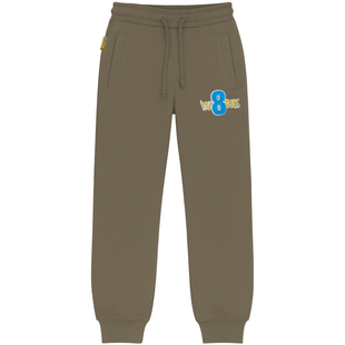 Boys' brown sweatpants Wojcik Liga Bluszczowa 2, 146