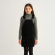 Girls&rsquo; pinafore dress Wojcik Szkolny Nastroj black cotton school style, 140