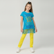 T-shirt for girls Marzyc blue, 116