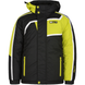 Winter ski jacket for boys Reporter Young 143-83B-09-100 black with lime accents, 128
