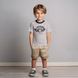 T-shirt for boys Wojcik Moj Samolot stripe, 92