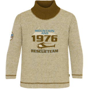 Sweater for boy MM "Helikopter" beige, 116