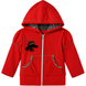 Girls&rsquo; hoodie Wojcik Papierowa Laleczka red, 92