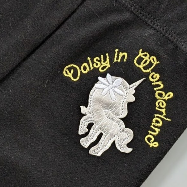 Pants for girls Wojcik Daisy W Krainie Czarow 1 black, 86