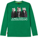 Teen Boy's Long Sleeve Shirt "Jungle Squad" Reporter Young 123-42B-56-555 Green, 146