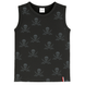 Tank top for boy Wojcik Byc Piratem black, 116