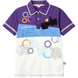 T-shirt for boy Wojcik Niebezpieczna Strefa 1 polo purple, 146