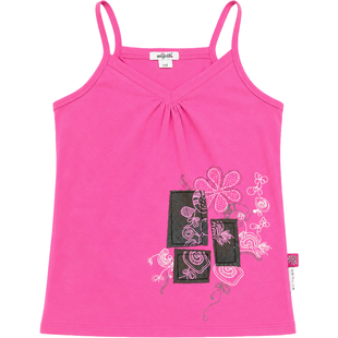 Tank top for girls Wojcik Jak Na Lace pink, 140