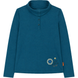 Girl's Blue Turtleneck Wojcik "Pamietnik z Podrozy 1" Jersey Top, 146