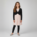 Teen girls&rsquo; cotton bolero sweater Reporter Young black, 146