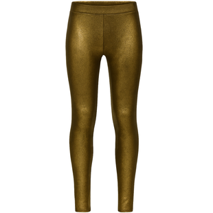 Girls&rsquo; shiny gold leggings Reporter Young "Party Chic" 143-10G-24-399, 146