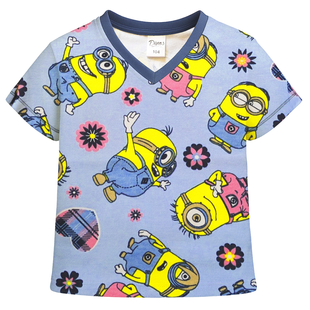 T-shirt for boys minions blue, 98