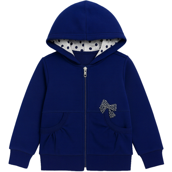 Girls&rsquo; sweatpants Wojcik Szczeniaczek navy blue, 92
