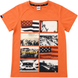 T-shirt for boy Wojcik Wielki Swiat orange, 128