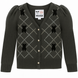 Girls&rsquo; knitted sweater Wojcik &ldquo;Jej Wysokość 1&rdquo; grey, 92