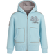 Hoodie for boys Wojcik Zasada Gry 2 light blue, 134