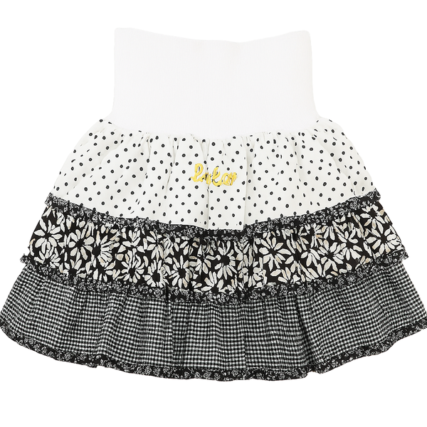 Skirt for girls Wojcik Daisy W Krainie Czarow 1 black and white, 86