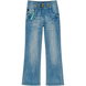 Girl's Blue Jeans Wojcik "Piekny Czas" with Decorative Studs, 128