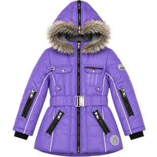 Winter Jacket for Girls Wojcik Rockowa Ksiezniczka 1 Purple, 128