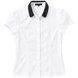 White blouse for girls Reporter Young 163-30G-04-200 with short sleeves, 152