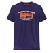 T-shirt for teenage boys Reporter Young 131-40B-94-678 purple, 146