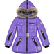 Winter Jacket for Girls Wojcik Rockowa Ksiezniczka 1 Purple, 128
