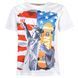T-shirt for teenage boy Reporter Young 143-40B-16-200 white, 146