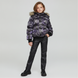 Winter Jacket for Girls Wojcik Najnowsza Wiadomosc Purple Check, 134