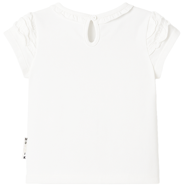 T-shirt for girls Wojcik Daisy W Krainie Czarow 1 white, 80
