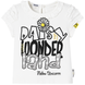T-shirt for girls Wojcik Daisy W Krainie Czarow 1 white, 80