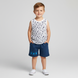 Tank top for boy stars white, 98