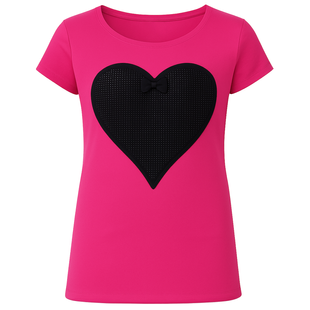 T-shirt for a girl Wojcik Moj Swiat raspberry, 146