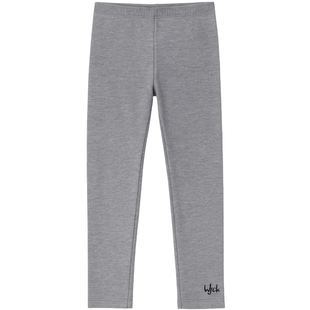 Girls&rsquo; Leggings Wojcik Delikatny Dotyk Grey, 140
