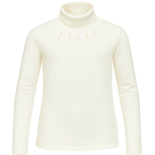 Girl&rsquo;s Turtleneck Wojcik Brazowe Refleksy Cream, 122