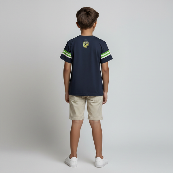 T-shirt for boys Wojcik Morskie Wyzwanie dark blue, 92