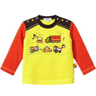 Longsleeve for boys Wojcik Swiat Na Kolkach 1 light green, 80